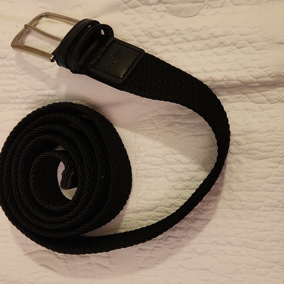 NWOT Dockers Men's Black Woven Belt XXL (46-48) - Picture 1 of 7